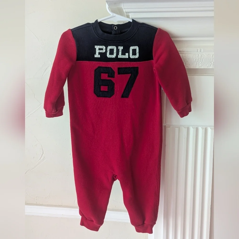 Ralph Lauren | Fleece Polo Coverall